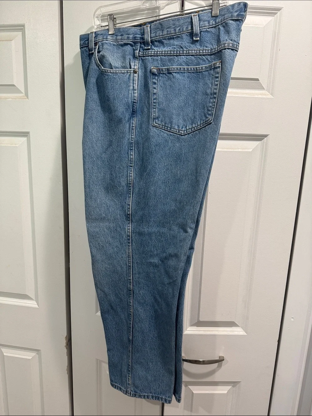 RedHead Straight-Leg Men's Light Blue Denim Jeans 42x32